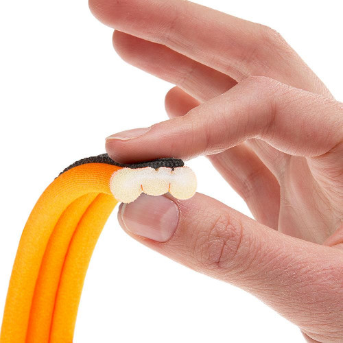 Нашийник на м'якій підкладці Ferplast Ergofluo C25 / 51 Orange для собак, A: 43 ÷ 51 см, B: 25 мм