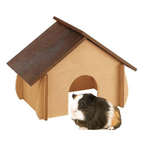 Дерев'яний будиночок Ferplast Sin 4649 Wood House Rodent для дрібних твар