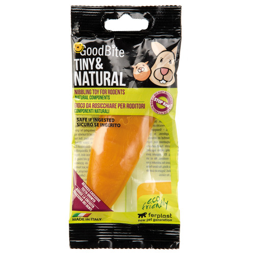 Жевательная игрушка Ferplast Goodb Tin & Nat Bag Carrot