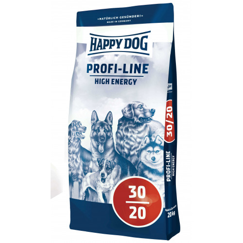 Сухой корм Happy Dog Profi-Line 30/20 для взрослых собак с повышенными потребностями в энергии, 20 кг