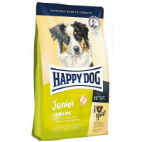 Сухой корм Happy Dog Junior Lamb & Rice для щенков с чувствительным пищеварением от 7 до 18 месяцев, 10 кг Сухой корм Happy Dog Junior Lamb & Rice для щенков с чувствительным пищеварением от 7 до 18 месяцев, 10 кг