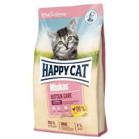 Сухий корм Happy Cat Minkas Kitten Care для кошенят, зі смаком птиці, 1.5 кг Сухий корм Happy Cat Minkas Kitten Care для кошенят, зі смаком птиці, 1.5 кг