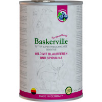 Вологий корм Baskerville Sensitive Wild Mit для собак, оленина з чорницею і спіруліна, 800 г Вологий корм Baskerville Sensitive Wild Mit для собак, оленина з чорницею і спіруліна, 800 г
