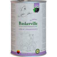 Вологий корм Baskerville Super Premium Lamm Mit Johannisbeeren для собак, ягня і смородина, 800 г Вологий корм Baskerville Super Premium Lamm Mit Johannisbeeren для собак, ягня і смородина, 800 г
