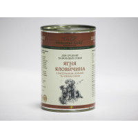 Влажный корм Hubertus Gold для щенков, ягненок и говядина, 400 г