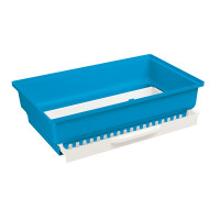 Піддон Ferplast Base M15 Light Blue для пташиних кліток, 39,5 x 25 x 11 см
