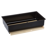 Поддон Ferplast Base M60 Black для птичьих клеток, 59,5 x 33,2 x 16,3 см
