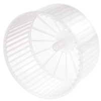Колесо Ferplast L27 Transparent Wheel Hook для клітин для хом'яків і мишей Колесо Ferplast L27 Transparent Wheel Hook для клітин для хом'яків і мишей