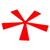 Спираль Ferplast Two Bladed Propeller Magic Mill Red для клеток хомяка Спираль Ferplast Two Bladed Propeller Magic Mill Red для клеток хомяка