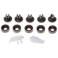 Комплект крючков и колышков Ferplast Kit Pegs Washers Clips Olimpia для клеток хомяка Комплект крючков и колышков Ferplast Kit Pegs Washers Clips Olimpia для клеток хомяка
