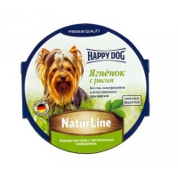 Влажный корм Happy Dog NaturLine для взрослых собак до 10 кг с чувствительным пищеварением, с ягненком, 85 г Влажный корм Happy Dog NaturLine для взрослых собак до 10 кг с чувствительным пищеварением, с ягненком, 85 г
