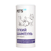 Сухой шампунь Pet`s Lab для собак,котов,грызунов, 180 г Сухой шампунь Pet`s Lab для собак,котов,грызунов, 180 г