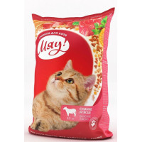 Сухой корм Мяу мясной для котов, 11 кг Сухой корм Мяу мясной для котов, 11 кг