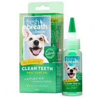 Гель для чистки зубов TropiClean Clean Teeth Gel для кошек и собак, 118 мл Гель для чистки зубов TropiClean Clean Teeth Gel для кошек и собак, 118 мл