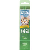 Гель для чищення зубів TropiClean Clean Teeth Gel для котів, 59 мл Гель для чищення зубів TropiClean Clean Teeth Gel для котів, 59 мл