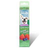 Гель для чистки зубов TropiClean Oral Care Gel Berry Fresh "Свежая ягода" для собак, 59 мл Гель для чистки зубов TropiClean Oral Care Gel Berry Fresh "Свежая ягода" для собак, 59 мл