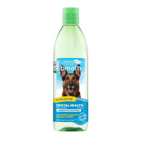 Добавка в воду TropiClean Fresh Breath для ухода за полостью рта, с пробиотиком, для собак, 473 мл