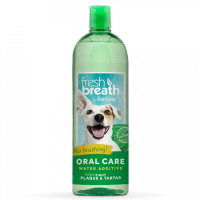 Добавка в воду TropiClean Fresh Breath Water Additive Original для гігієни порожнини рота собак і котів, 473 мл Добавка в воду TropiClean Fresh Breath Water Additive Original для гігієни порожнини рота собак і котів, 473 мл