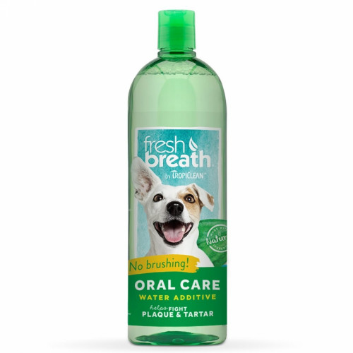 Добавка в воду TropiClean Fresh Breath Water Additive Original для гигиены полости рта собак и кошек, 473 мл
