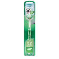 Зубна щітка TropiClean Triple Flex Dog Toothbrush для собак великих порід Зубна щітка TropiClean Triple Flex Dog Toothbrush для собак великих порід