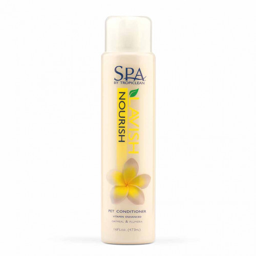 Кондиціонер TropiClean SPA Nourish для зволоження шкіри і шерсті для собак і котів, 473 мл