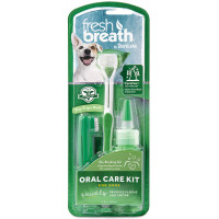 Набор для ухода за зубами Tropiclean Oral Care Kit "Свежее дыхание" для собак Набор для ухода за зубами Tropiclean Oral Care Kit "Свежее дыхание" для собак