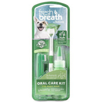 Набор Tropiclean Oral Care Kit Small "Свежее дыхание" для ухода за зубами собак Набор Tropiclean Oral Care Kit Small "Свежее дыхание" для ухода за зубами собак