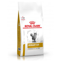 Сухой корм Royal Canin Urinary S/O Moderate Calorie при мочекаменной болезни у кошек, 1.5 кг