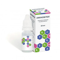 Кормова добавка BioTestLab Аміновітол для профілактики гіпо- та авітамінозів для ВРХ, ДРХ, 10 мл Кормова добавка BioTestLab Аміновітол для профілактики гіпо- та авітамінозів для ВРХ, ДРХ, 10 мл