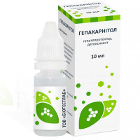 Краплі BioTestLab Гепакарнітол для детоксикації печінки для собак, котів, кроликів, канарок, 10 мл Краплі BioTestLab Гепакарнітол для детоксикації печінки для собак, котів, кроликів, канарок, 10 мл