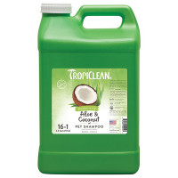 Шампунь TropiClean Aloe & Coconut Pet "Алое і кокос" для собак і котів, 9,5 л Шампунь TropiClean Aloe & Coconut Pet "Алое і кокос" для собак і котів, 9,5 л