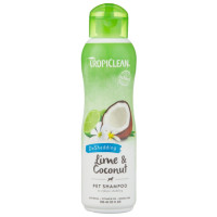 Шампунь TropiClean Deshedding Lime & Coconut "Лайм и кокос" для собак и кошек, 355 мл Шампунь TropiClean Deshedding Lime & Coconut "Лайм и кокос" для собак и кошек, 355 мл