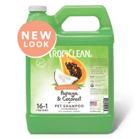 Шампунь TropiClean Luxury 2in1 Papaya & Coconut "Папайя плюс 2 в 1" для собак і котів, 3,8 л Шампунь TropiClean Luxury 2in1 Papaya & Coconut "Папайя плюс 2 в 1" для собак і котів, 3,8 л
