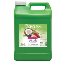 Шампунь TropiClean Berry & Coconut "Ягода и кокос" для собак и кошек, 9,5 л Шампунь TropiClean Berry & Coconut "Ягода и кокос" для собак и кошек, 9,5 л