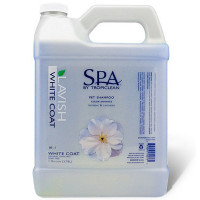 Шампунь TropiClean SPA White Coat "Для белой шерсти" для собак и кошек, 3,8 л Шампунь TropiClean SPA White Coat "Для белой шерсти" для собак и кошек, 3,8 л