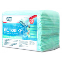 Пеленки супервпитывающие Magic Pet для щенков и собак 60 x 90 см, 30 шт Пеленки супервпитывающие Magic Pet для щенков и собак 60 x 90 см, 30 шт