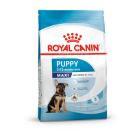 Сухой корм Royal Canin Maxi Puppy для щенков крупных пород с 2 до 15 месяцев, 15 кг Сухой корм Royal Canin Maxi Puppy для щенков крупных пород с 2 до 15 месяцев, 15 кг