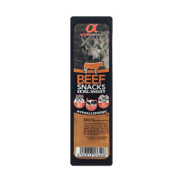 Полувлажное лакомство Alpha Spirit Snacks Beef для собак cо вкусом говядины, 35 г Полувлажное лакомство Alpha Spirit Snacks Beef для собак cо вкусом говядины, 35 г