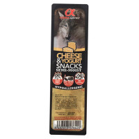 Полувлажное лакомство Alpha Spirit Snacks Cheese & Yogurt для собак cо вкусом говядины, 35 г Полувлажное лакомство Alpha Spirit Snacks Cheese & Yogurt для собак cо вкусом говядины, 35 г
