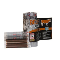 Напіввологі ласощі для собак Alpha Spirit DOG Sticks Beef, палички з яловичиною, 16 шт, 160 г Напіввологі ласощі для собак Alpha Spirit DOG Sticks Beef, палички з яловичиною, 16 шт, 160 г