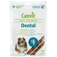 Напіввологі ласощі Canvit Dental для щоденного догляду за зубами і ротовою порожниною для собак, 200 г Напіввологі ласощі Canvit Dental для щоденного догляду за зубами і ротовою порожниною для собак, 200 г