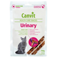 Напіввологі ласощі Canvit Urinary для профілактики інфекцій сечовивідних шляхів для кішок, 100 г Напіввологі ласощі Canvit Urinary для профілактики інфекцій сечовивідних шляхів для кішок, 100 г