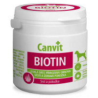 Вітамінна добавка Canvit Biotin for Dogs для відновлення вовни під час линьки у собак, 230 г Вітамінна добавка Canvit Biotin for Dogs для відновлення вовни під час линьки у собак, 230 г