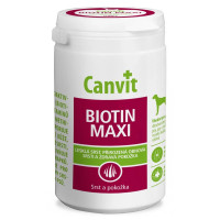 Витаминная добавка Canvit Biotin Maxi for Dogs для восстановление шерсти во время линьки у собак, 500 г Витаминная добавка Canvit Biotin Maxi for Dogs для восстановление шерсти во время линьки у собак, 500 г