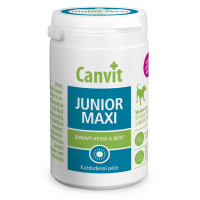 Вітамінна добавка Canvit Junior Maxi for Dogs для підтримки здорового розвитку для цуценят, 230 г Вітамінна добавка Canvit Junior Maxi for Dogs для підтримки здорового розвитку для цуценят, 230 г