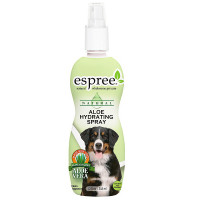 Спрей Espree Aloe Hydrating для мгновенного увлажнения кожи и шерсти для собак и кошек, 355 мл Спрей Espree Aloe Hydrating для мгновенного увлажнения кожи и шерсти для собак и кошек, 355 мл