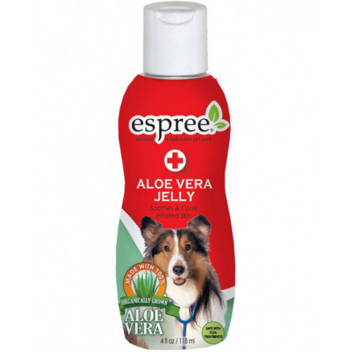 Косметичний засіб Espree Aloe Vera Jelly при грибкових захворюваннях, ерозіях для собак, 118 мл
