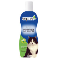 Отбеливающий шампунь Espree Bright White Cat Shampoo придающий блеск для кошек, 355 мл Отбеливающий шампунь Espree Bright White Cat Shampoo придающий блеск для кошек, 355 мл
