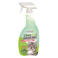 Спрей для експрес-чищення Espree Clean Cat Waterless Bath для кішок, 710 мл Спрей для експрес-чищення Espree Clean Cat Waterless Bath для кішок, 710 мл