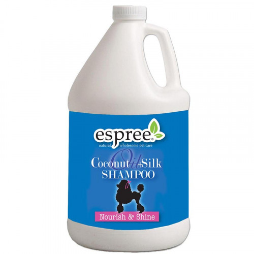 Шампунь Espree Coconut Oil & Silk Shampoo з кокосовим маслом і протеїнами шовку для собак, 3,79 л